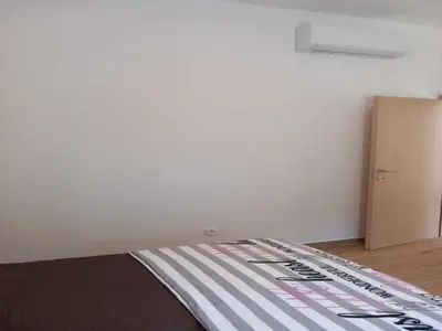 Krevet ili kreveti u jedinici u objektu Two Bedroom Apartment with Terrace A1 ST