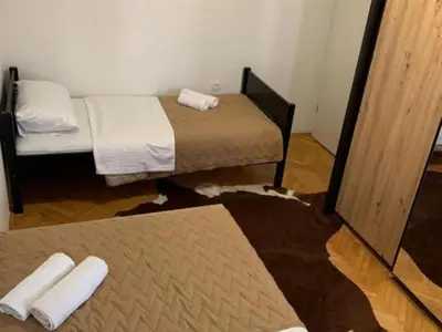 Krevet ili kreveti u jedinici u objektu Luxury Apartment Ivo with Jacuzzi near the beach - Two Bedroom Apartment