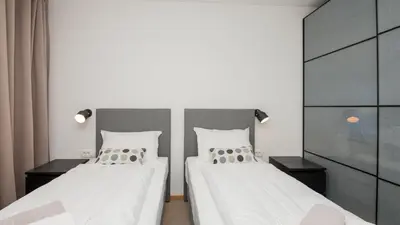 Krevet ili kreveti u jedinici u objektu Apartman Lucija-Brac by Villas Guide