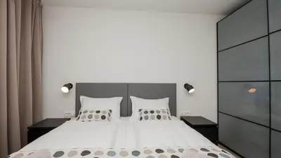 Krevet ili kreveti u jedinici u objektu Apartman Lucija-Brac by Villas Guide
