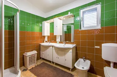Kupaonica u objektu Villa Leo