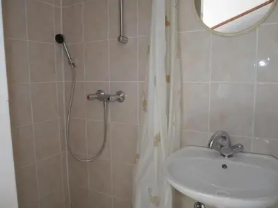 Kupaonica u objektu Dugi Rat Seaside Apartments - Studio 5