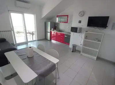 TV i/ili zabavni centar u objektu Berti Sun & Sea Apartments