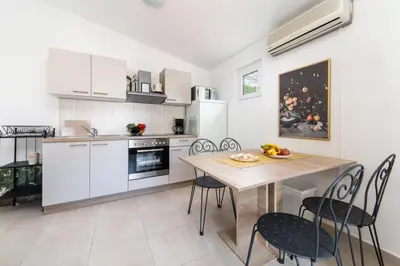 Kuhinja ili čajna kuhinja u objektu Apartments Palma