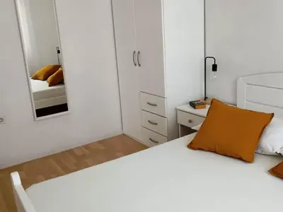 Krevet ili kreveti u jedinici u objektu Charming Apartments Vanja with Style - Studio Apartment Marijana