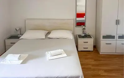 Krevet ili kreveti u jedinici u objektu Pet Friendly Apartment In Duce With Wifi