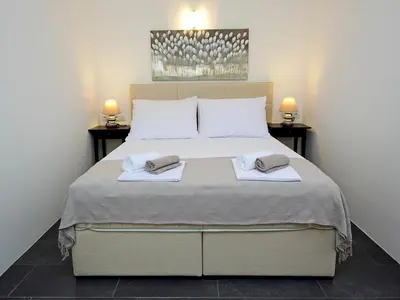 Krevet ili kreveti u jedinici u objektu Apartment Molo Lozna-1 by Interhome