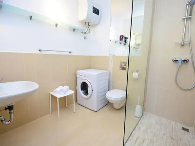 Kupaonica u objektu Apartment Molo Lozna-1 by Interhome