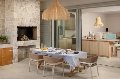 Kuhinja ili čajna kuhinja u objektu Villas Hvar - Villa Lyra