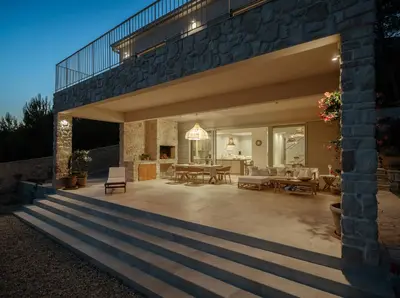 Balkon ili terasa u objektu Villas Hvar - Villa Lyra