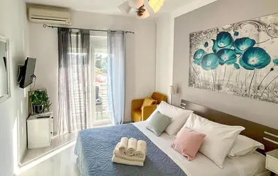 Krevet ili kreveti u jedinici u objektu 1 Bedroom Amazing Apartment In Hvar