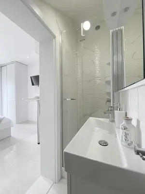 Kupaonica u objektu Paladin Studio Apartments