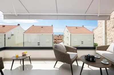 Balkon ili terasa u objektu La Suite Apartment