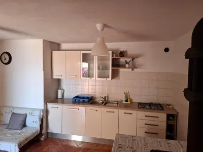 Kuhinja ili čajna kuhinja u objektu Secluded fisherman's cottage Cove Lucica, Hvar - 5679