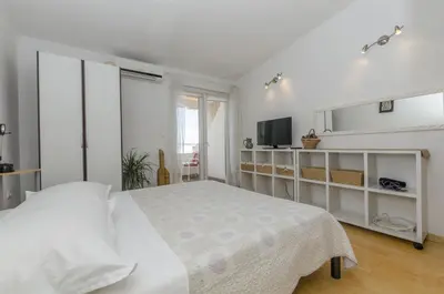Krevet ili kreveti u jedinici u objektu Apartments Zanet