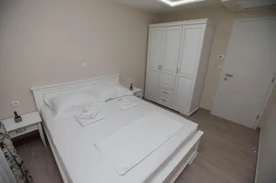 Krevet ili kreveti u jedinici u objektu Villa Rita Apartments I