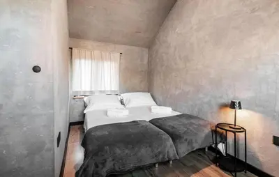 Krevet ili kreveti u jedinici u objektu Lovely Home In Tugare