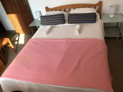 Krevet ili kreveti u jedinici u objektu Apartmani Villa Borzic - One Bedroom Apt with Terarce & Sea View