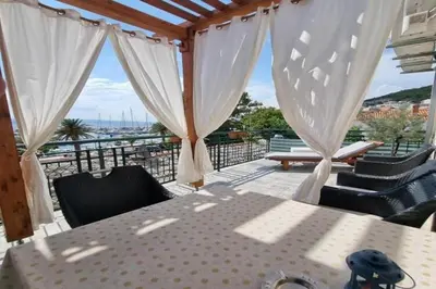 Balkon ili terasa u objektu Lux apartment Mare By the Sea & Beach - Two Bedroom Apartment with Terrace
