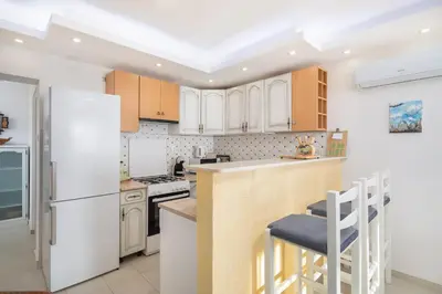 Kuhinja ili čajna kuhinja u objektu Knez Apartments with terrace