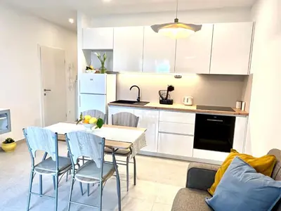 Kuhinja ili čajna kuhinja u objektu Apartman Stella Maris