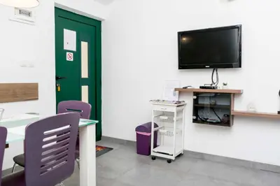 TV i/ili zabavni centar u objektu Apartments Jase
