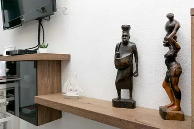 Kuhinja ili čajna kuhinja u objektu Apartments Jase