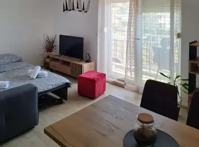 TV i/ili zabavni centar u objektu Apartment Beleca