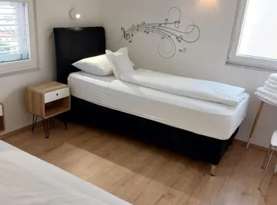 Krevet ili kreveti u jedinici u objektu Villa Nižić Makarska