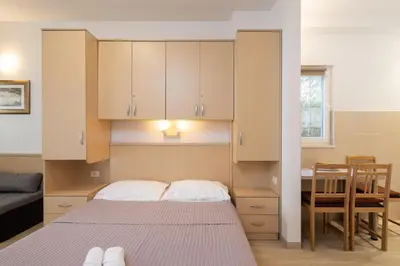 Krevet ili kreveti u jedinici u objektu Sunny Apartments I