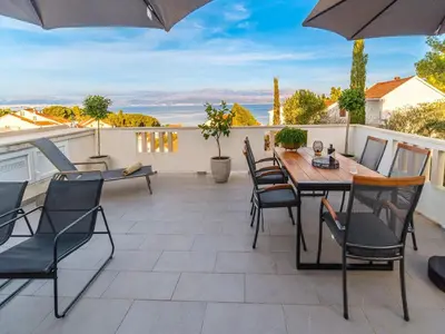 Tlocrt objekta Apartments Tomy - Penthouse Two bedroom apartment with Terrace and Sea View