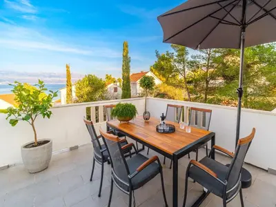Tlocrt objekta Apartments Tomy - Penthouse Two bedroom apartment with Terrace and Sea View