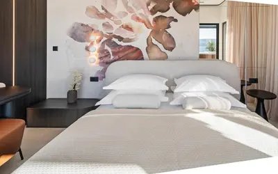 Krevet ili kreveti u jedinici u objektu Luxurious 5-Bedroom Villa 