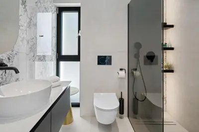 Kupaonica u objektu Luxurious 5-Bedroom Villa 