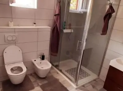 Kupaonica u objektu Casa Bel Mare