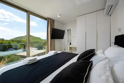 Krevet ili kreveti u jedinici u objektu Exclusive Villa St. Christopher
