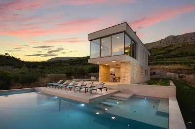 Bazen u objektu Exclusive Villa St. Christopher ili u blizini