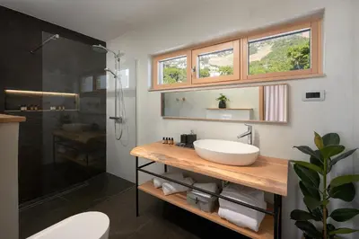 Kupaonica u objektu Villa Bianca Hvar by Tourist Adria Group
