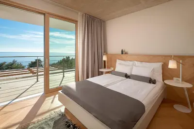Krevet ili kreveti u jedinici u objektu Villa Bianca Hvar by Tourist Adria Group