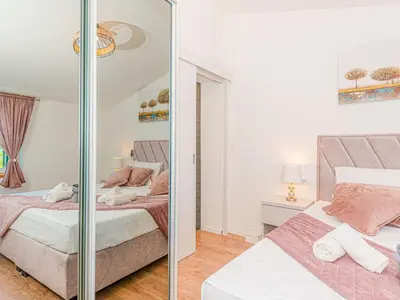 Krevet ili kreveti u jedinici u objektu Holiday Home Ferienvilla 'Villa Betelgeuse by Interhome