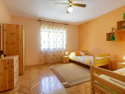 Krevet ili kreveti u jedinici u objektu Holiday Home Maric mit Terrasse und Balkon by Interhome
