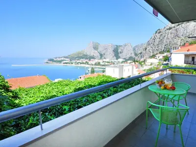 Tlocrt objekta Holiday Home Geräumiges Ferienhaus in Omiš mit Privatem Pool by Interhome