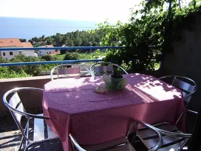 Balkon ili terasa u objektu Apartment Wohnung Ana mit großer Terrasse by Interhome
