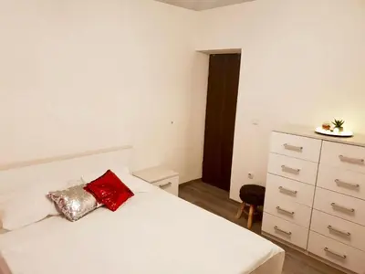 Krevet ili kreveti u jedinici u objektu Apartment Fabo in Dalmatien by Interhome