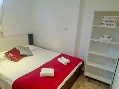 Krevet ili kreveti u jedinici u objektu Apartment Fabo in Dalmatien by Interhome