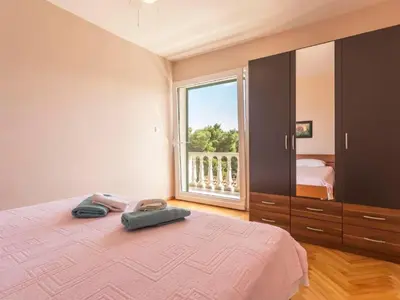 Krevet ili kreveti u jedinici u objektu Holiday Home Charmantes Ferienhaus in Medići mit Privatem Pool by Interhome