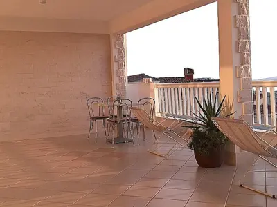 Balkon ili terasa u objektu Apartment mit Blick auf das Wasser by Interhome