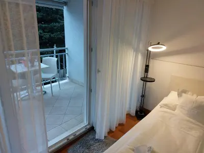 Krevet ili kreveti u jedinici u objektu Apartmani Makarska 27