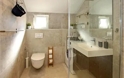 Kupaonica u objektu 1 Bedroom Lovely Apartment In Supetar