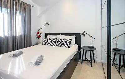 Krevet ili kreveti u jedinici u objektu 1 Bedroom Lovely Apartment In Supetar